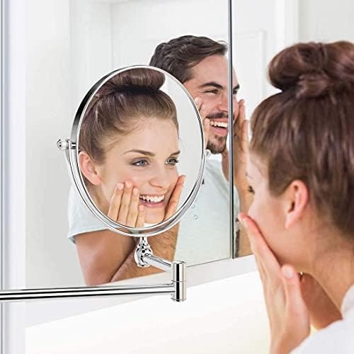 Banheiro maquiagem espelho de parede Montagem de parede de 5x Rapaz