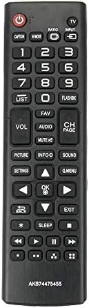 New AKB74475455 TV Remote Control Fit for LG Electronics 22LX330C 22LX330C-UA 22LX570M 22LX570M-UA 28LX330C 28LX330C-UA 28LX570M 28LX570M-UA 32LW340C 32LX300C 32LX300C-UA 32LX330C 32LX330C-UA 32LX340H