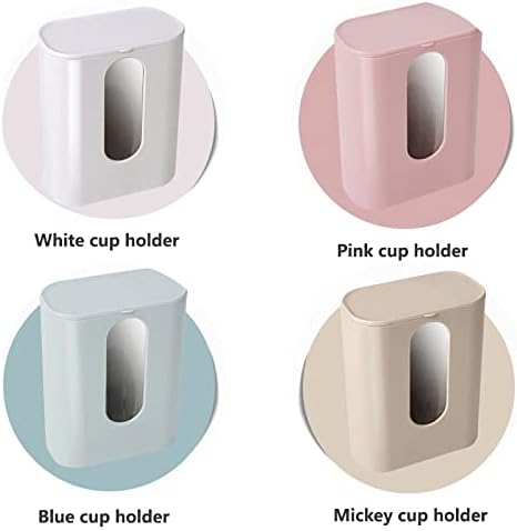 Dispensador de xícara de moda simples para banheiro, papel descartável de parede Tipo de água do tipo de água do copo