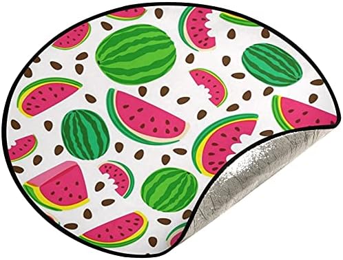 VISESUNNY WATERMELON DOODLE TAPA DE ÁRVORA DE NATAL PARA DE CORAÇÕES DE FESTO DE FERRAMENTO FARMHOUSE DE TREELA TAPA DE TAPA