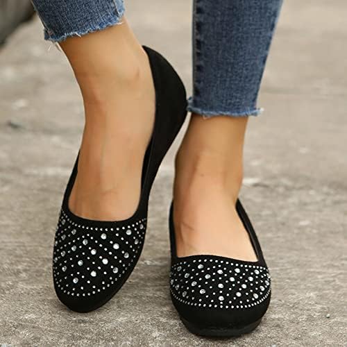 Sandálias femininas Sandálias Casual Moda Moda leve Mesh Shot-On Shoe de caminhada Sapatos de sola sem deslizamento