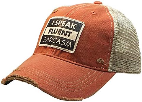 Life vintage Caps de beisebol angustiados Capinhas engraçados Chapéus com ditados, unissex)