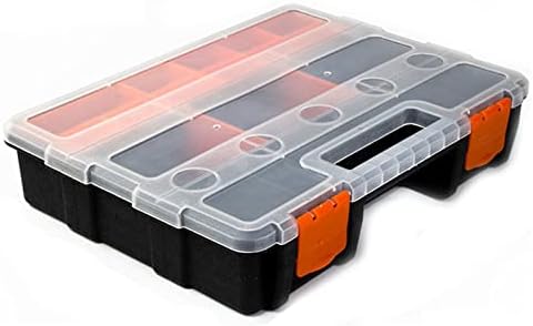 Caixa de armazenamento de peças não nograx caixa de organizador de plástico para joalheria Brincha de miçanga da caixa de tackle