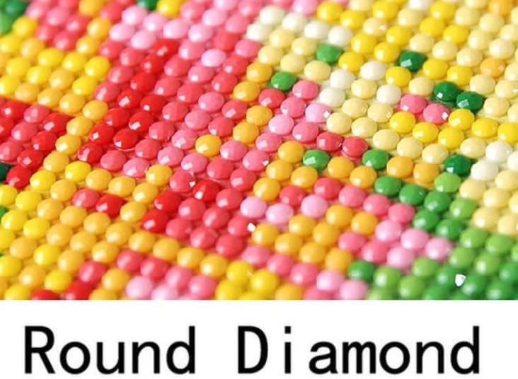 DIY 5D Pintura de diamante de diamante redondo de cachorro Pattern Pattern Borderyer Kits Decoração Mosaic Decor Art