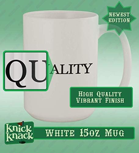 O Knick Knack Gifts Efeitos colaterais pode incluir. - xícara de caneca de café branca de 15 onças de cerâmica, branco