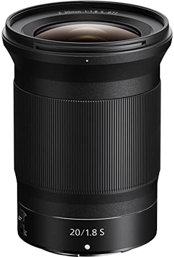 Nikon Nikkor Z 20mm f/1,8 s lente, pacote com flashpoint zoom li-on x r2 ttl na câmera redonda flash speedlight, kit de filtro de