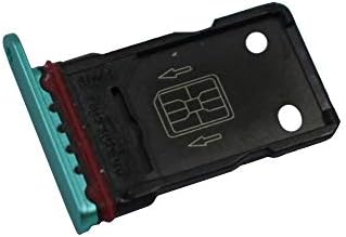 Azul claro Bandeja de cartão SIM duplo Substituição de suporte de slot compatível com o OnePlus 8