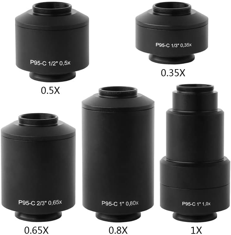 Acessórios para microscópio 0,35x 0,5x 0,65x 0,8x 1x Microscópio Labor