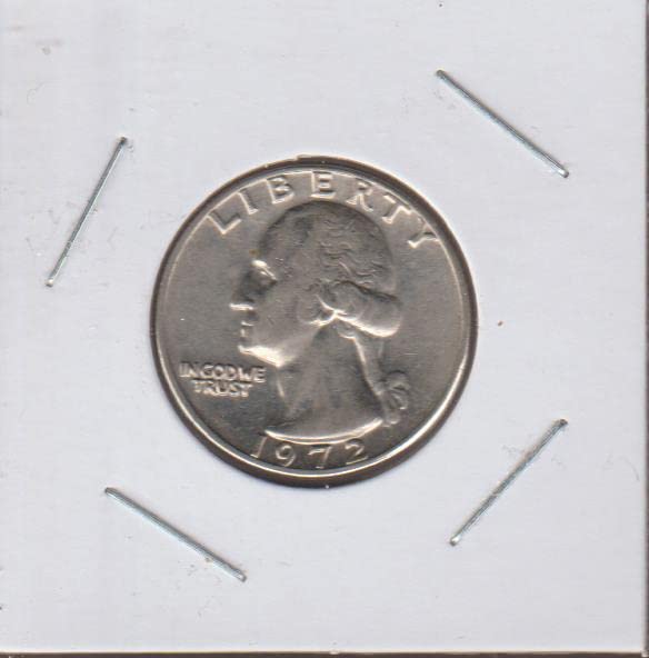 1972 No Mint Mark Washington Quarter Mint Mint Mint State