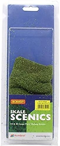 Hornby R7191 Folhagem - materiais cênicos verdes médios folhosos, multi