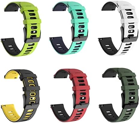 GQMYOK Silicone WatchBand para Garmin Forerunner 245 245m 645 Watch Strap Wrist para Garmin Vivoactive 3 WatchBand