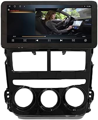 Zertran 10.33 QLED/IPS 1600X720 Creca de toque Carplay & Android Auto Android AutoRadio Navigação de carro Multimedia Player GPS Radio DSP Fortoyota Vios/Yaris 2018-2019 MT