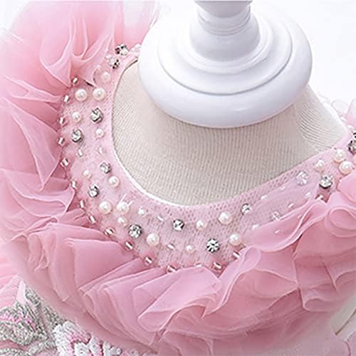 Vestido de festa de concurso para meninas tripulantes de casamento pérola pérola floral bordado patch design bow mangueira uma camisa irmã mais velha