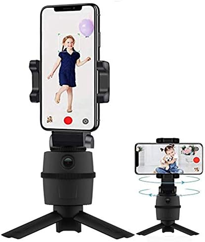 Suporte de ondas de caixa e montagem compatível com o Motorola Moto X40 - Pivottrack Selfie Stand, rastreamento facial Montagem de suporte para Motorola Moto X40 - Jet Black