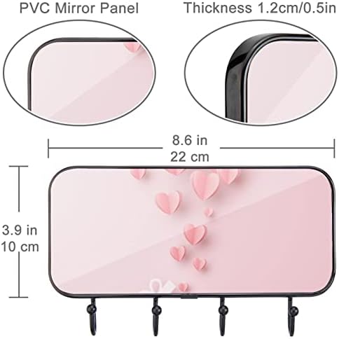 Ganchos de parede Guerotkr, ganchos pendurados, ganchos pegajosos para pendurar, dia dos namorados do dia dos namorados