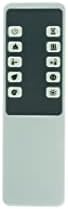 Controle remoto de substituição genérica para REVILLUSUSTE RBF24DLX RBF24DLXWC 6909990100 6909990200 RBF30WC RBF30 3D Multi-Fire Firebox Electric Firebox