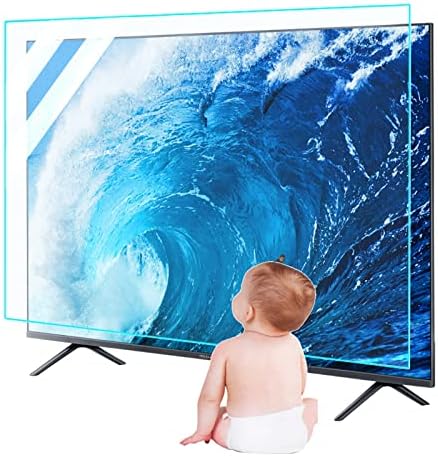 Protetor de tela de TV da AIZYR, Taxa de filme de tela de tela de TV de tv anti-azul fosco de até 90%, alivie a tensão ocular e sono