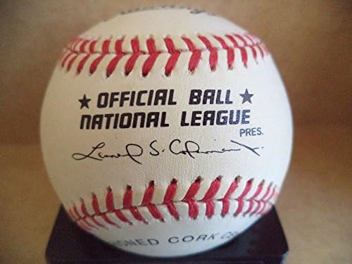 Greg Gross Philadelphia Phillies assinou autografado n.l. Beisebol com coa