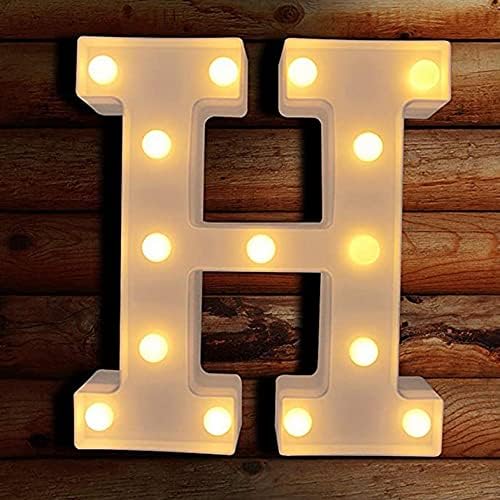 Letra de letra LED zitiany iluminando cartas sinal para a noite de casamento leve/festa de aniversário decoração de bateria alimentada por bateria