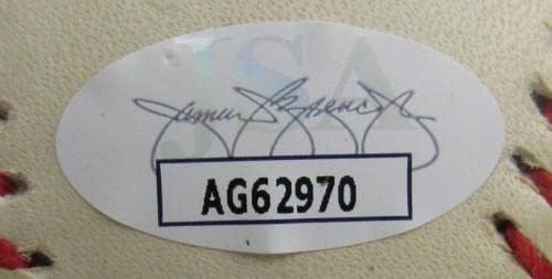 LARRY DOBY assinou autograph Autograph Rawlings Baseball JSA AG62970 - Bolalls autografados