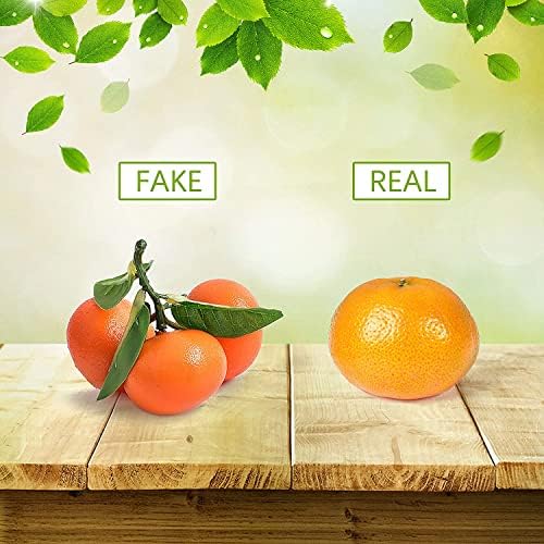 Hagao Fake Mini Tangerine Orange Artificial Fruit Simulation