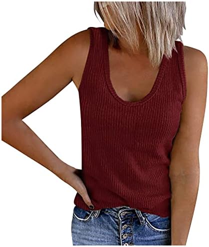 Sem mangas Deep V Scoop pescoço crochê cami camisole tanque listrado esporte blusa atlética camiseta feminina camiseta