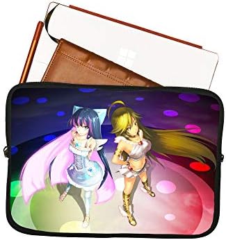 Brand4 calcinha e estocagem Bolsa de manga de laptop de anime com superfície de mousepad - se encaixa na manga de laptop de bolsa de