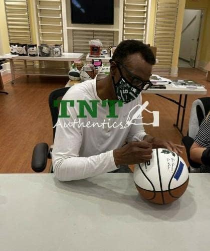 Gregory Kelser assinou e inscreveu o Michigan State Spartans Basketball - Basquete de basquete universitário autografado