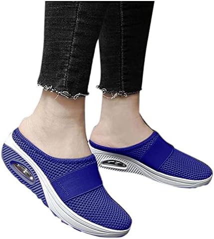 Cushion Shoes Ortopedic Walking Casual com arco Suporte Slip-On Air Comfort Mens Casual Black Slip On Shoes Cy63