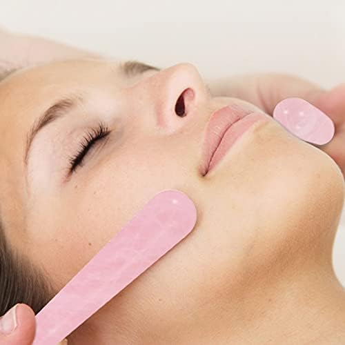 Jóias de joalheria rosa natural quartzo gua sha scraping massagem ferramenta conjunto para terapia de acupuntura de spa para o rosto