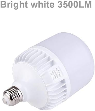 VELNEX 250W-300W Bulbo LED equivalente, lâmpada de luz do dia 5000k 35 Watt Retrofit comercial LED, Luz de garagem super brilhante de 3500 lumen, lâmpada base E26 para armazém, área, porão, luz doméstica, 2pack