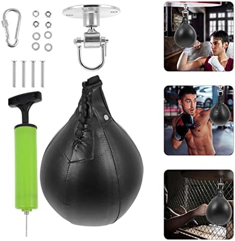 Conjunto de ferramentas domésticas Besportble 1 Conjunto de couro PU Boxamento de boxe pesado penduramento saco de pancada kit