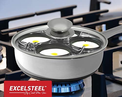 Excelsteel non stick fácil uso resistente à ferrugem em casa café