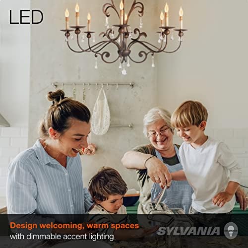 Ledvance 79580 1 lâmpada LED, base média, âmbar