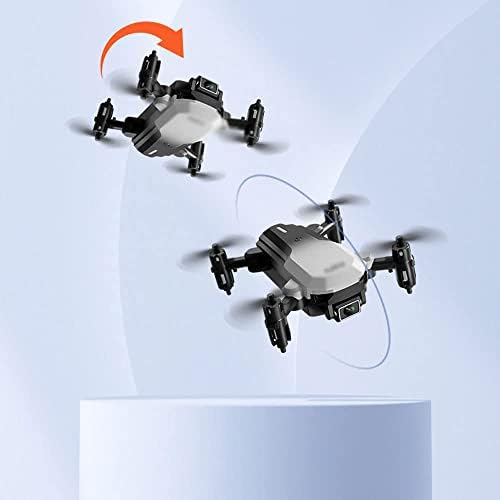 UJIKHSD Mini Drone com câmera dupla 4K HD para crianças, presentes de brinquedos de controle remoto para meninos meninas com altitude