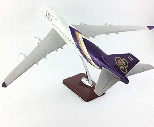 45-47cm tailandês airways normais de aviação metal e resina aeronaves modelo aeronave modelo de brinquedo presente de aeronave