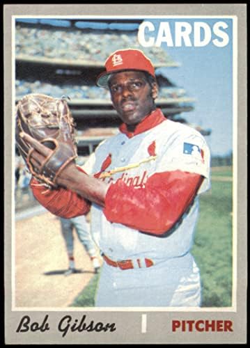 1970 Topps # 530 Bob Gibson St. Louis Cardinals NM Cardinals