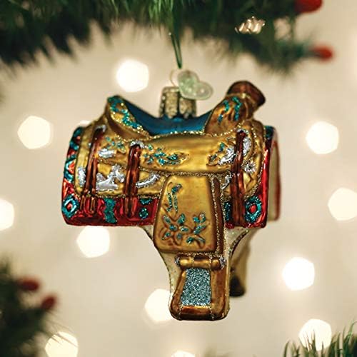 Ornamentos de Natal do Velho Mundo Ocidental Ocidental Vidro Soprado Os Ornamentos para a Árvore de Natal