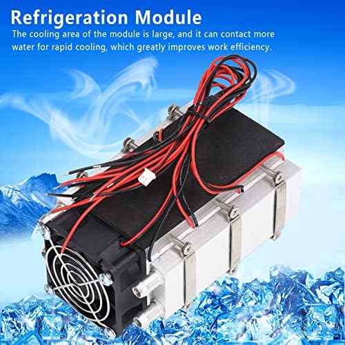 12V 36A Módulo de resfriamento de ar do módulo de refrigeração portátil de refrigeração de semicondutores DIY para refrigeração semicondutores diy