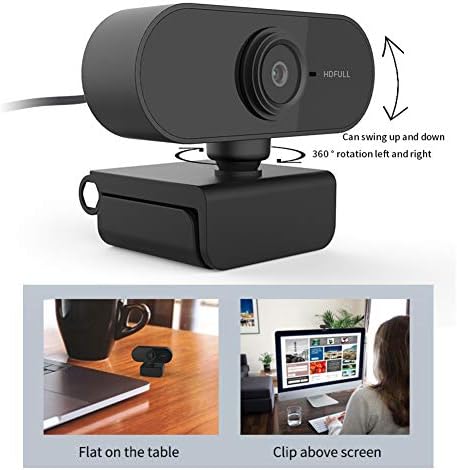 Alremo Huangxing - webcam, alta definição 1920x1080 plug & play camera USB2.0 para caderno de ensino on -line