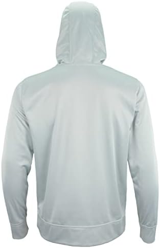 New Era NFL Men's Cool Grey Gametime Pullover Performance Hoodie, moletom profissional de futebol