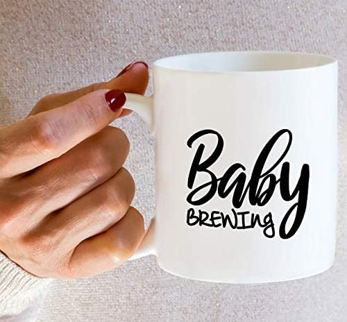 Retreez Funny Caneca - Baby Brewing 11 oz Canecas de chá de café de cerâmica - engraçado, sarcasmo, sarcástico, motivacional,