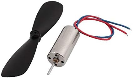 X-DREE DC1.5V 25000RPM 716 MOTOR W HELICOPTER CCW Hélice para quadcopter RC (DC1.5V 25000rpm 716 Motor W Helicóptero CCW