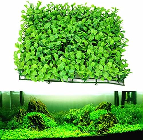 BAOBLAZE Aquário artificial de gramado de grama verde aquática de grama