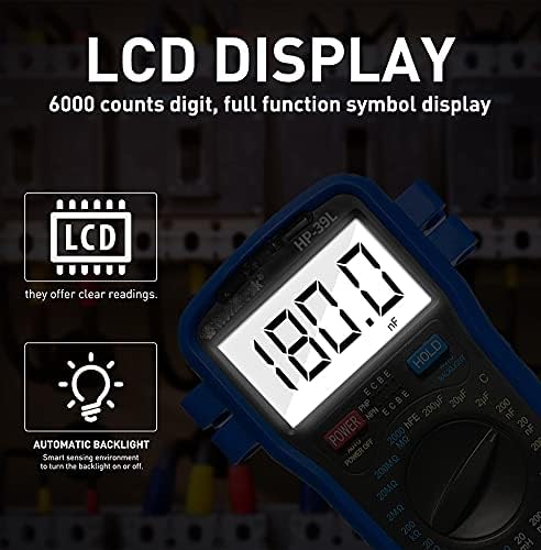 ZLXDP Backlight LCD Digital LCR LCR MEDIR