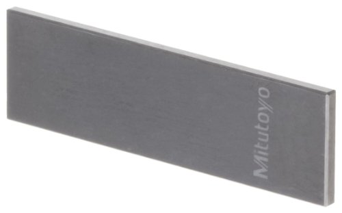 Mitutoyo tungstênio carboneto de bloqueio de desgaste retangular, ASME Grau 0, 2,0 mm de comprimento