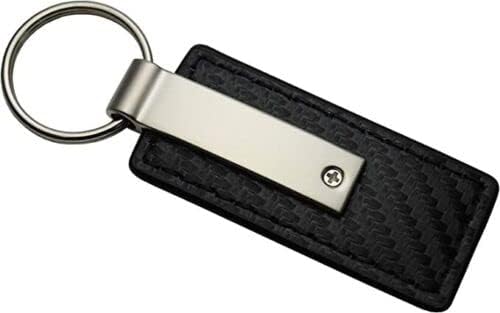 Keychain e chaveiro compatíveis com ouro para tomotivos para Dodge srt Hellcat - textura de fibra de carbono metal de couro de couro metal