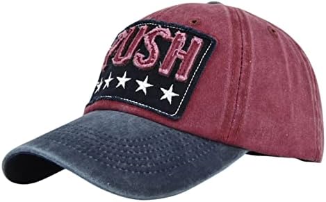 Chapéus de chapéus lavados vintage Caps de beisebol de beisebol angustiado Strapback ajustável