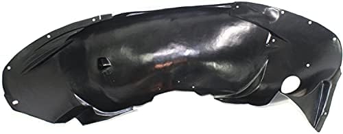 Evan Fischer Fender Liner Conjunto de 2 compatível com 2007-2009 Solstício Pontiac - GM1249216, GM1248216