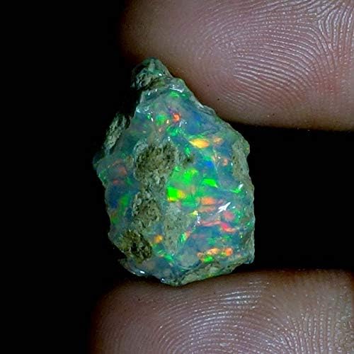 13,40 CTS A+ Natural Etiópia Welo Opal Rough Rough Stone, Cristal cru, Birthstone de outubro, Jóias Fazendo Pedra